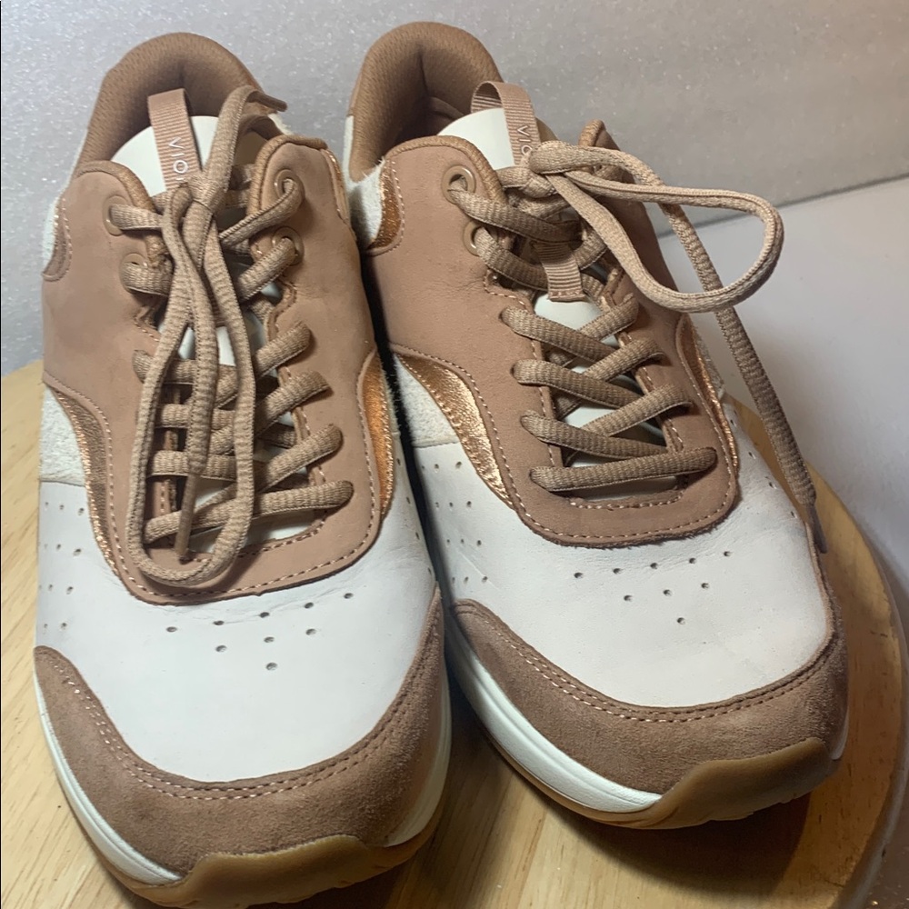 VIONIC | 10 Womens NOVA SNEAKER WALKING SHOES | ROSE Macaroon Brown - Picture 6 of 15